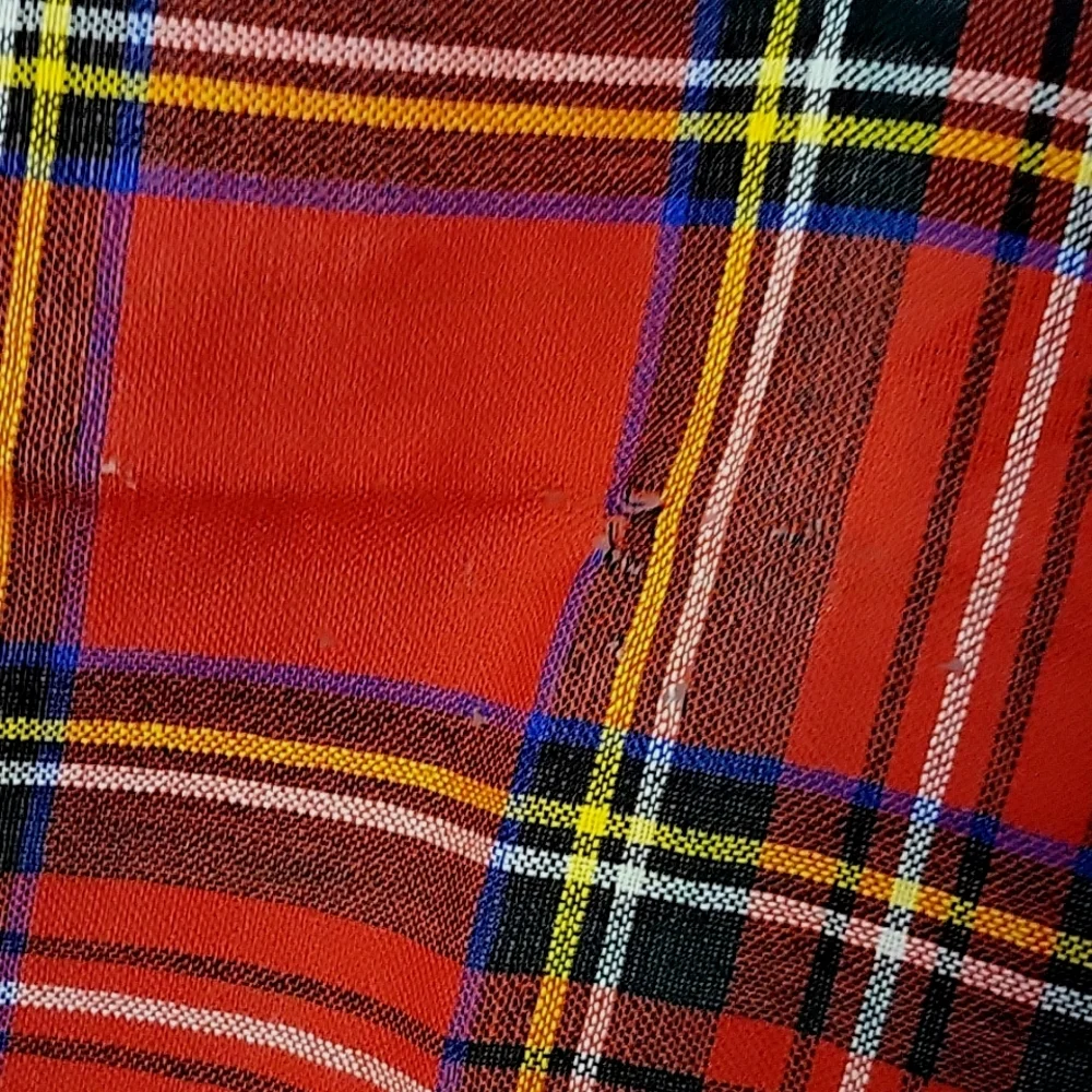 Highland Home Industries tartan scarf